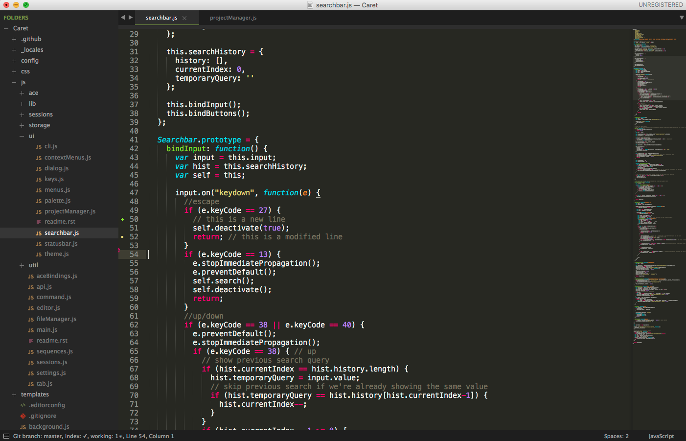 Sublime Text Screenshot