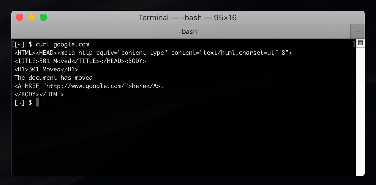 Terminal Product Screenshot